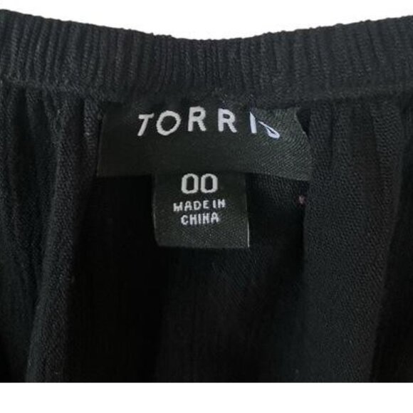 Torrid Black Gauze Shirt - Picture 4 of 4